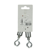Mack 1008542 – 2 Spanner 2 Ösen M8 x 70 mm verzinkt | 10 Stück