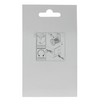 Mack 1013584 – 1-Brief-Schrankschloss verchromt 32 mm | 5 Stück