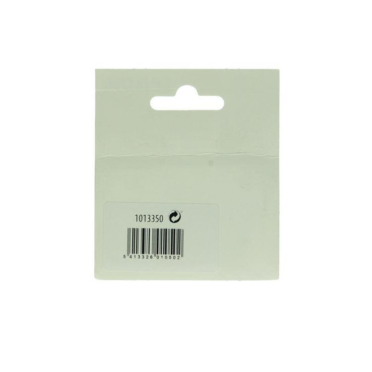 Mack 1013350 - 2 Möbelscharniere links vernickelt H 40 x B 50 mm | 5 Stück