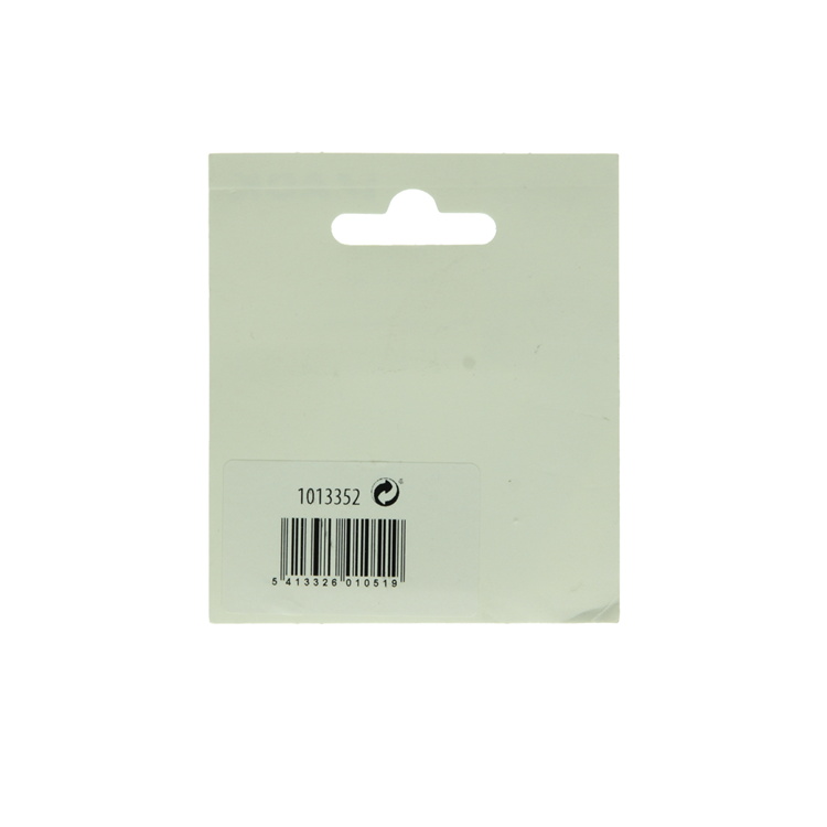 Mack 1013352 - 2 Möbelscharniere links vernickelt H 50 x B 40 mm | 5 Stück