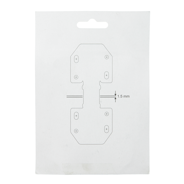 Mack 1013624 - 2 Federscharniere vernickelt Easy-Line | 5 Stück