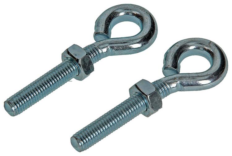 Mack 1008553 - 2 Ringschrauben + Mutter M10 x 60 mm verzinkt | 10 Stück