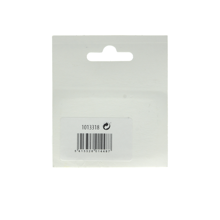 Mack 1013318 - 12 Regalträger ø 7mm Hülsen ø 7,5mm vermessingt | 5 Stück