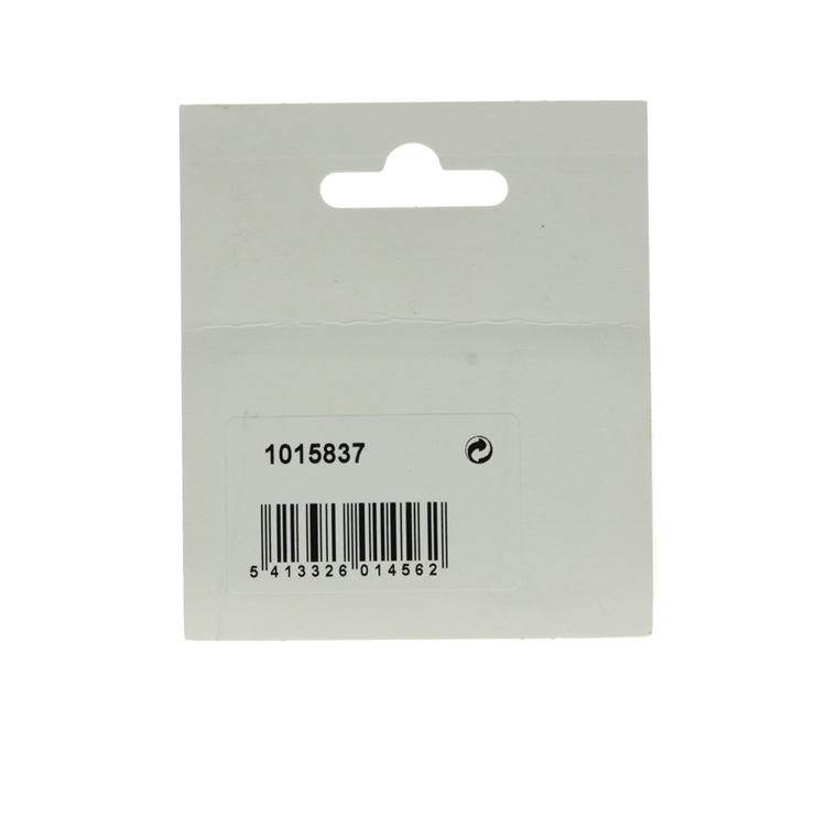 Mack 1015837 - 20 Regalträger Kunststoff weiß ø 5 mm | 10 Stück