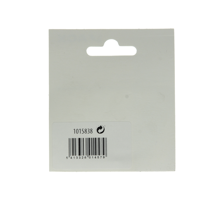 Mack 1015838 - 20 Regalträger Kunststoff weiß ø 6 mm | 10 Stück