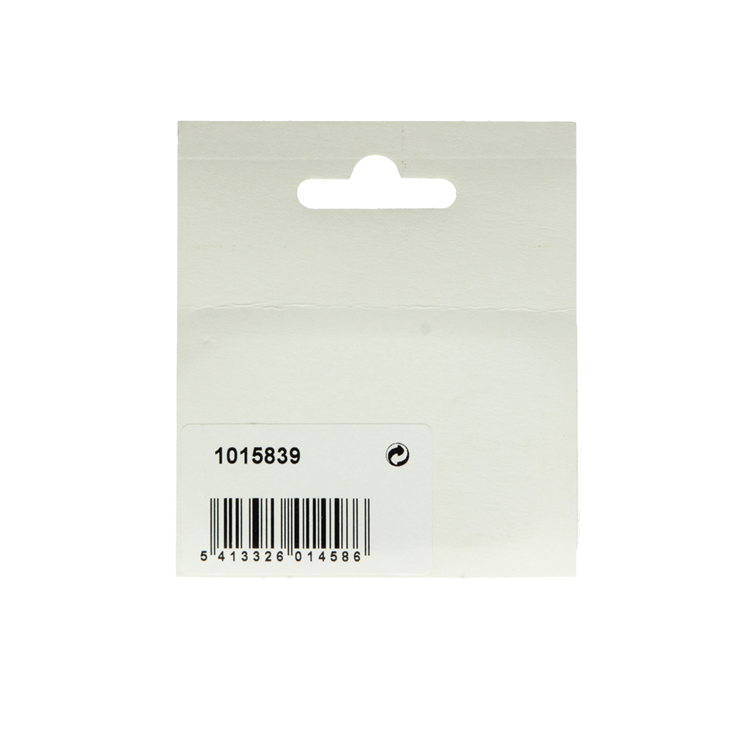 Mack 1015839 - 20 Regalträger Kunststoff weiß ø 7 mm | 10 Stück