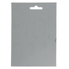 Mack 1013298 - 4 gefaltete Quadrate verzinkt 75x75x18x2mm | 10 Stück
