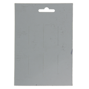 Mack 1013298 - 4 gefaltete Quadrate verzinkt 75x75x18x2mm | 10 Stück - afbeelding 3