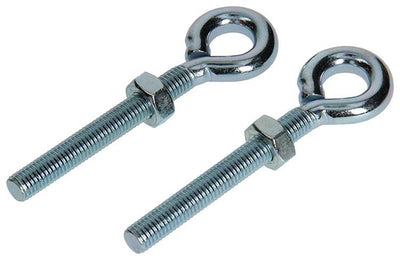 Mack 1008554 – 2 Ringschrauben + Mutter M10 x 80 mm verzinkt | 10 Stück
