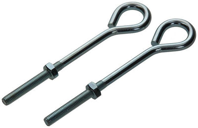 Mack 1008555 - 2 Ringschrauben + Mutter M10 x 150 mm verzinkt | 10 Stück