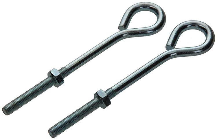 Mack 1008555 - 2 Ringschrauben + Mutter M10 x 150 mm verzinkt | 10 Stück