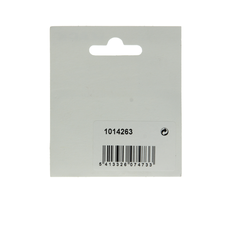 Mack 1014263 – Fensterschieber mit rundem Knopf, bichromatiert A 60 – B 10 mm | 5 Stück