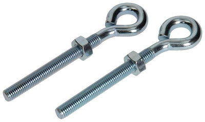 Mack 1008557 - 2 Ringschrauben + Mutter M10 x 100 mm verzinkt | 10 Stück