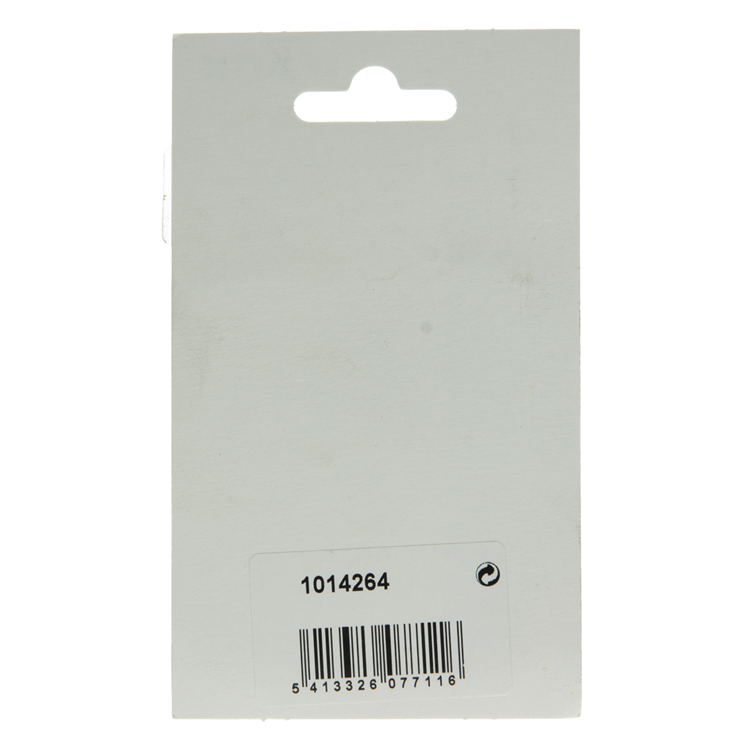 Mack 1014264 – Fensterschieber mit rundem Knopf, bichromatiert A 80 – B 20 mm | 5 Stück
