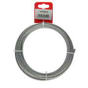 Mack 1015815 - verzinktes Stahlseil 6x7 10m 4mm Tragfähigkeit 170 kg DIN EN 12385-4 | 5 Stück - afbeelding 2