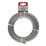 Mack 1015817 - verzinktes Stahlseil 6x19 10m 6mm Tragfähigkeit 350 kg DIN EN 12385-4 | 5 Stück - afbeelding 5