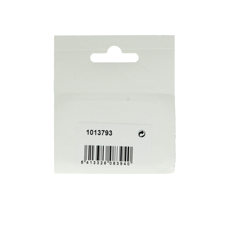Mack 1013793 - 4 plissierte Quadrate weiß lackiert 30x30mm | 10 Stück
