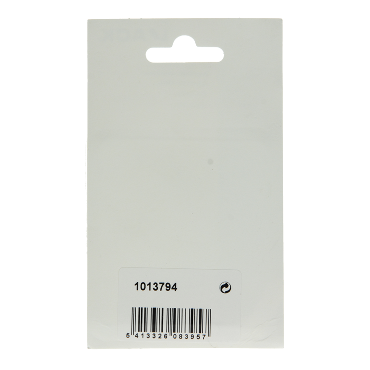 Mack 1013794 - 4 plissierte Quadrate weiß lackiert 40x40mm | 10 Stück