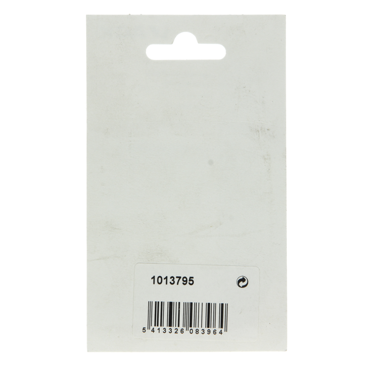 Mack 1013795 - 4 plissierte Quadrate weiß lackiert 60x60mm | 10 Stück