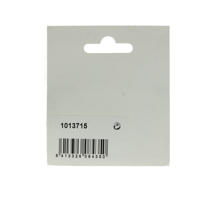 Mack 1013715 – 1 Schieberiegel Messing verchromt A 40 – B 13 mm | 5 Stück