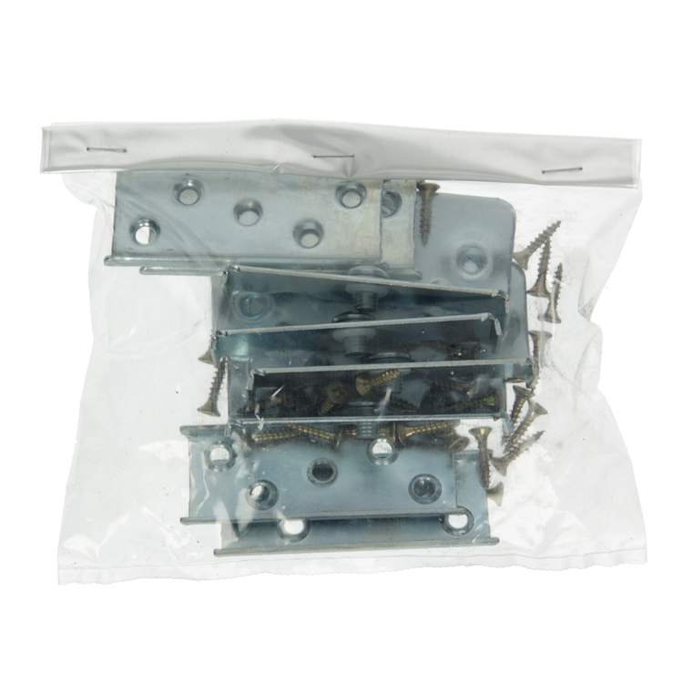 Mack 1014458 - Komplettset Bettverbinder bichromatiert | 10 Stück