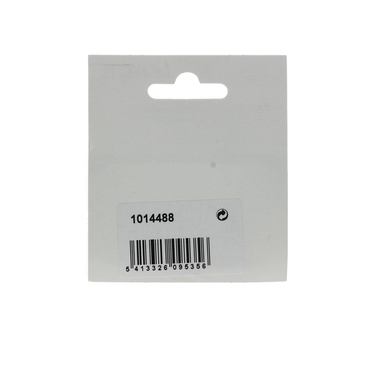 Mack 1014488 - 12 Kunststoff-Schlagmuttern M6 ø 11 mm x 11 mm | 10 Stück