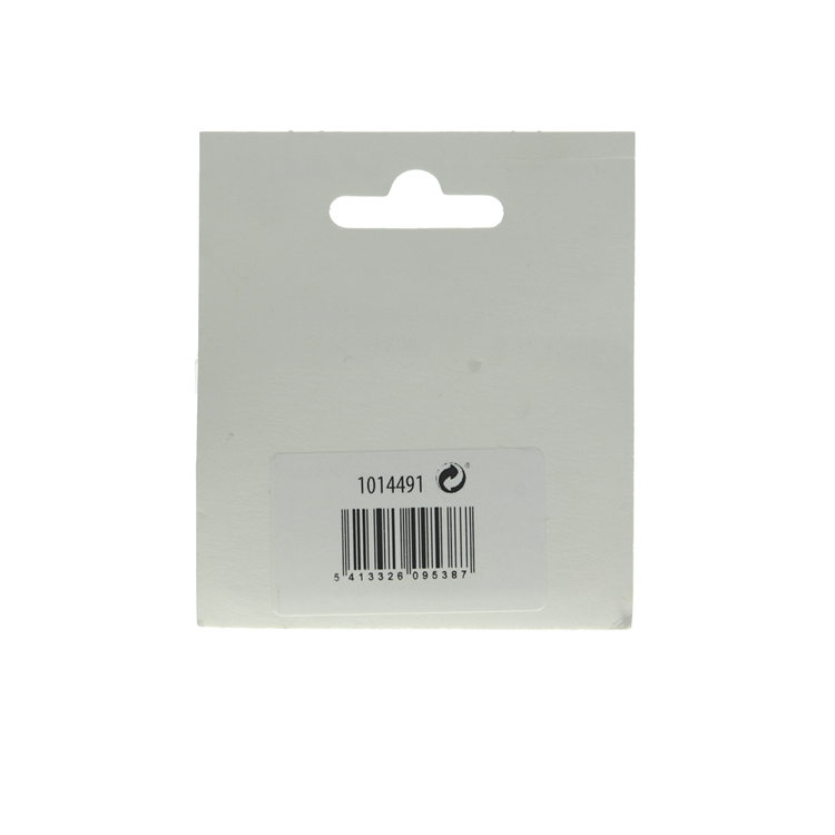 Mack 1014491 - 8 Regalträger vernickelt ø 5 mm | 5 Stück