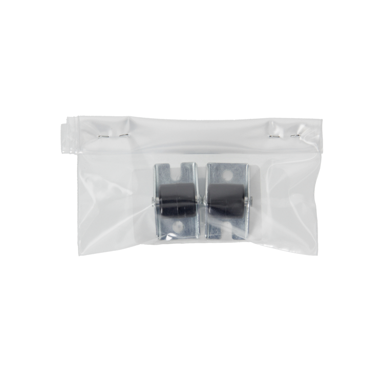 1014736 - 2 Stück Bockrollen Kunststoff 13mm | 5 Stück
