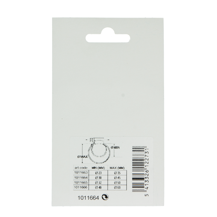 Mack 1011664 - Schlauchschelle Edelstahl 30-45mm 2St. | 12 Stück