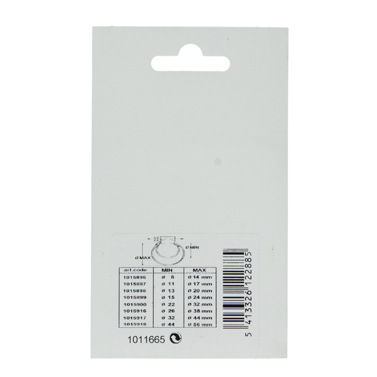 Mack 1011665 - Schlauchschelle Edelstahl 32-50mm 2St. | 12 Stück