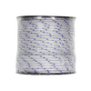 Mack 1014934 – PP-Geflecht, weiß, blau, Spule 4 mm, 50 m | 5 Stück