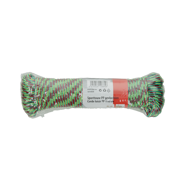 Mack 1014939 - Sportseil PP geflochtener Strang3mm 20m | 5 Stück