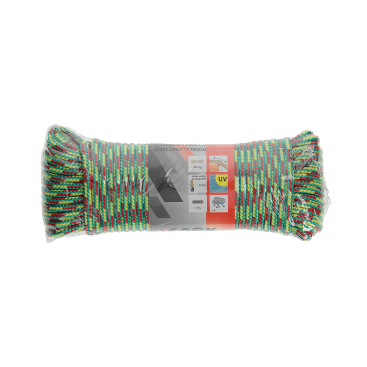 Mack 1014940 - Sportseil PP geflochtener Strang5mm 20m | 5 Stück