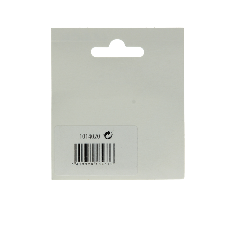 Mack 1014020 - Briefschrankschloss vernickelt 20 mm | 5 Stück