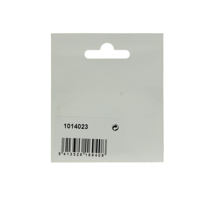Mack 1014023 - Aufputz-Zylinderschloss Glastür 16 mm | 5 Stück