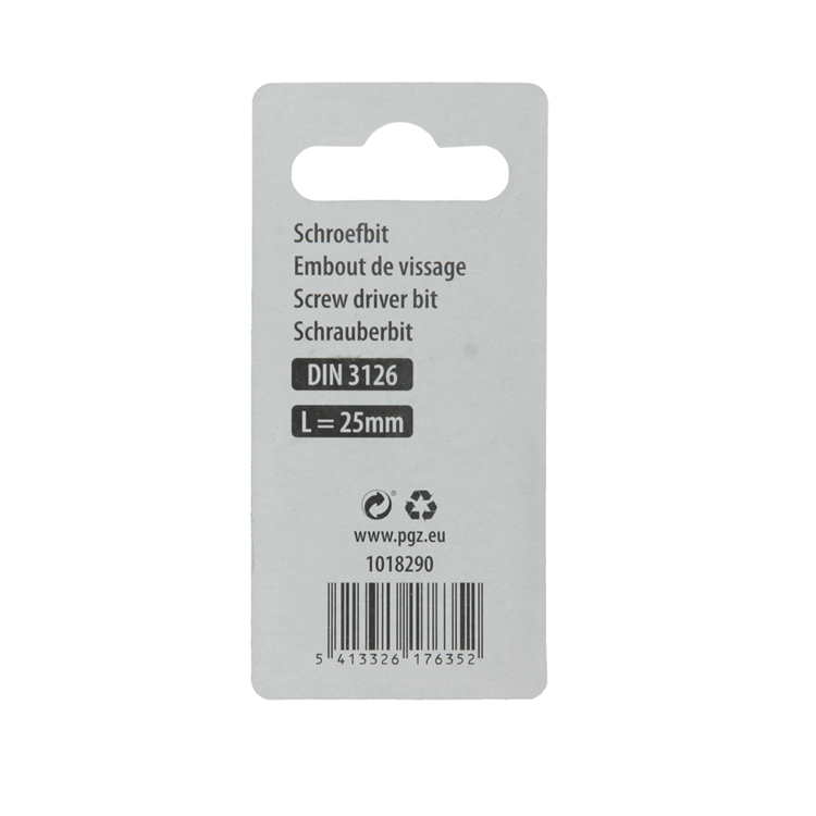 Mack 1018290 – Schraubendreher-Bit PH2 L25 mm 3 Stück | 5 Stück