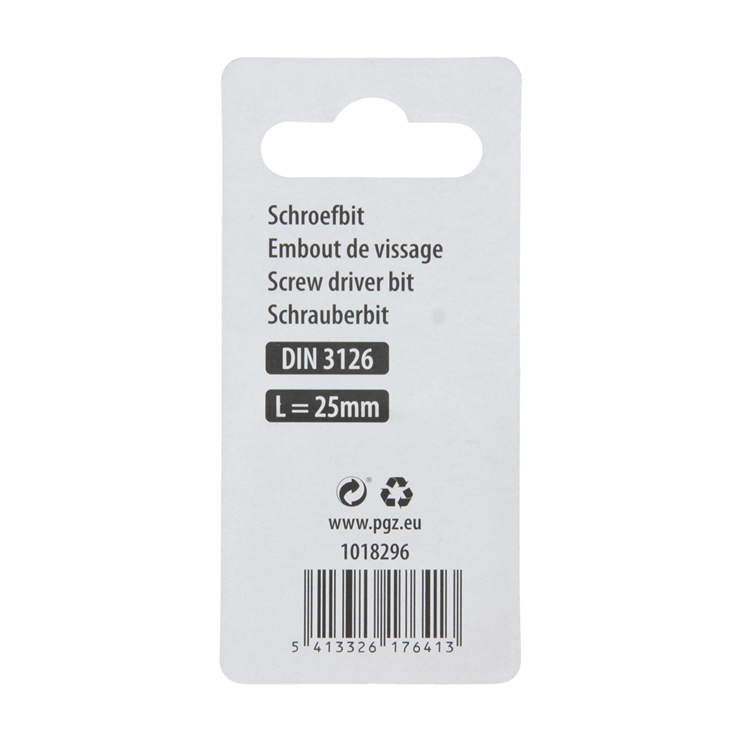 Mack 1018296 - Schraubbit PZ2 L25mm 3St. | 5 Stück