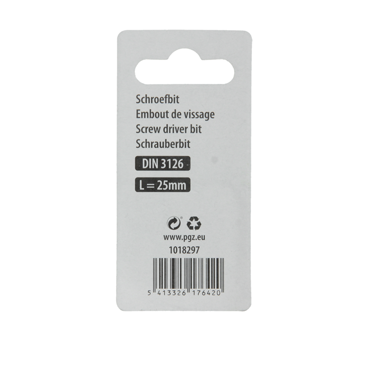 Mack 1018297 - Schraubenbit PZ3 L25mm 3St. | 5 Stück