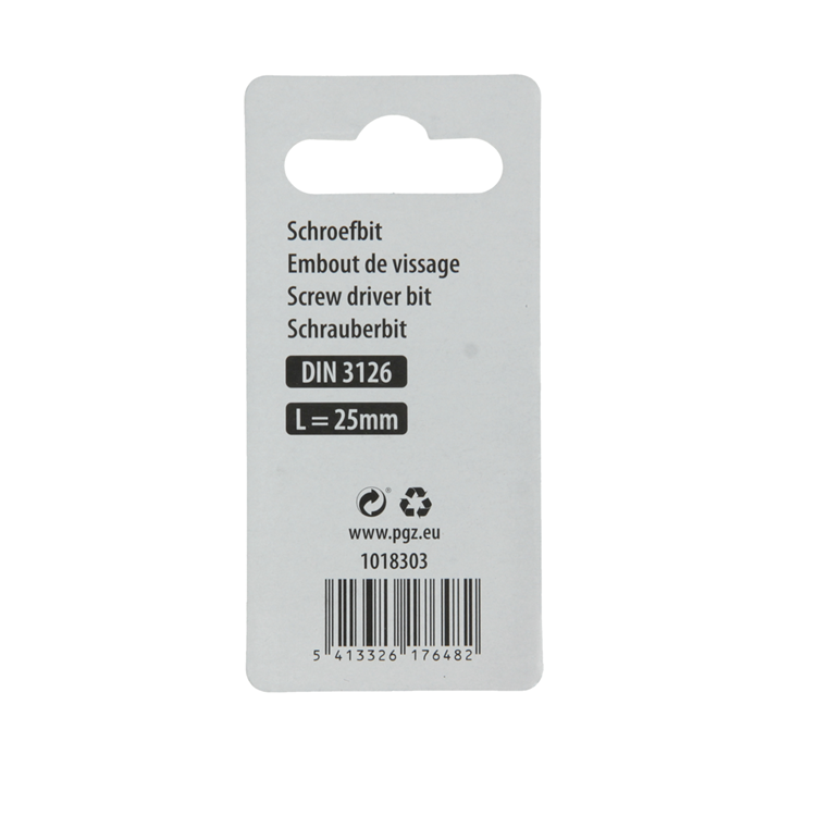 Mack 1018303 - Schraubenbit T20 L25mm 3St. | 5 Stück