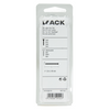 Mack 1017133 – feiner Nagel mit rundem Kopf, 85 g, 1,8 x 40 mm | 5 Stück