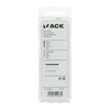 Mack 1017171 - Nagel konvexer Kopf Messing 20 gr 1,5 x 25 mm | 10 Stück