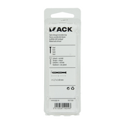 Mack 1017189 – Stahlrippennagel UK St. gehärtet + verzinkt 14 Stück 2,7 x 60 mm | 10 Stück - afbeelding 5