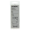 Mack 1017218 - Spanplattenschraube mit Kopf gelb 40 Stück 3,0 x 25 mm | 10 Stück