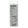 Mack 1017228 - Spanplattenschraube mit Kopf gelb plattiert 18 Stück 3,5 x 45 mm | 10 Stück