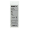 Mack 1017232 - Spanplattenschraube mit Kopf vergilbt 25 Stück 4,0 x 25 mm | 10 Stück