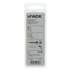Mack 1017256 - Spanplattenschraube mit Kopf gelb plattiert 11 Stück 5,0 x 45 mm | 10 Stück