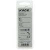 Mack 1017257 - Spanplattenschraube mit Kopf gelb 10 Stück 5,0 x 50 mm | 10 Stück