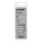 Mack 1017273 - Spanplattenschraube Zylinderkopf gelb plattiert 25 Stück 4,0 x 25 mm | 10 Stück - afbeelding 5