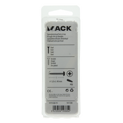 Mack 1017280 - Spanplattenschraube Zylinderkopf gelb plattiert 12 Stück 5,0 x 40 mm | 10 Stück - afbeelding 5