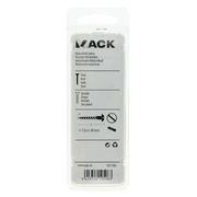 Mack 1017380 - Holzschraube Linsenkopf Stahl verzinkt 8 Stück 5,0 x 40 mm | 10 Stück - afbeelding 6